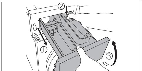 PANASONIC NA-148XS1 - Tiroir à lessive - 1
