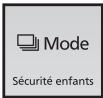 PANASONIC NA-148XS1 - Réglage de la sécurité enfants Sécurité enfants - 2
