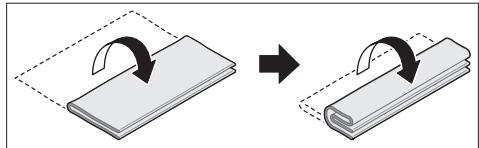 PANASONIC NA-148XS1 - ■ Placement des couvertures dans le tambour - 1