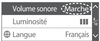 PANASONIC NA-168ZS1 - Annulation des volumes sonores Volume sonore - 3