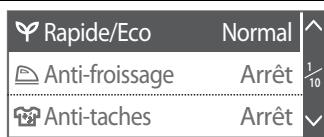 PANASONIC NA-168ZS1 - Sélectionner « Eco » puis valider. - 1