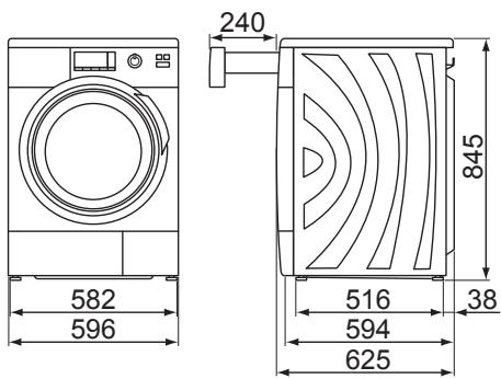 PANASONIC NA140VG4WFR - Le bon endroit pour le lave- linge - 1