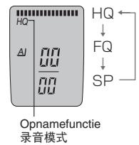 PANASONIC RR-QR170 - Start de opname (Mono-opname) 录音(单声道录音) - 2