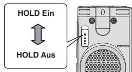HOLD Ein HOLD Aus