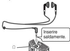 Inserire saldamente.