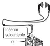 Inserire saldamente.