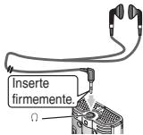 Inserte firmemente.