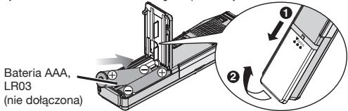 PANASONIC RR-US065 - Wkladanie baterii - 1