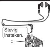 Stevig insteken.
