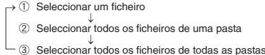 PANASONIC RR-US750 - Bloquear os ficheiros gravados (Protecção de ficheiro) - 1