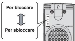 Per bloccare Per sbloccare