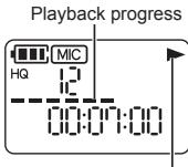 PANASONIC RR-US300 - Press [▶ OK]. (Playback starts.) - 1