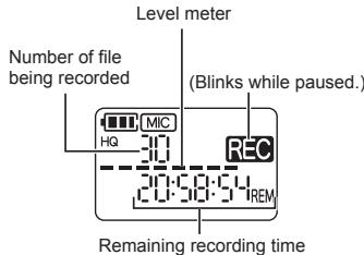 PANASONIC RR-US300 - Press [● REC]. (Recording starts.) - 2