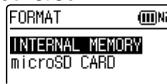 PANASONIC RR-XS400 - FORMAT - 1