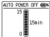 PANASONIC RR-XS400 - AUTO POWER OFF - 1