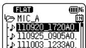 FLAT MIC_A 110920_1720A0. 110925_0905A0. 111003_1233A0.