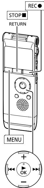 PANASONIC RR-XS350E - Selecting the recording scene (SCENE SELECT) - 1