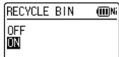 PANASONIC RR-XS400E-S, RR XS400 - RECYCLE BIN - 1