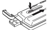 PANASONIC RR-XS400E-S, RR XS400 - ① Take out the unit’s USB plug. - 2