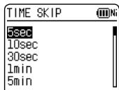 PANASONIC RR-XS400E-S,  RR XS400 - Press +, - to select the time and press [▶ OK] to enter. - 1