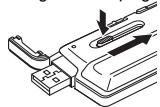 PANASONIC RR-XS400E-S, RR XS400 - Take out the unit's USB plug. - 2