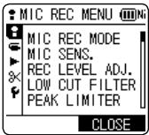 PANASONIC RR-XS400E-S, RR XS400 - Selecting recording mode - 1