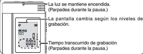 PANASONIC RR-US511 - Pulse [REC/PAUSE] (Comienza la grabación). - 1