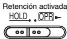 PANASONIC RR-US511 - Activación/Desactivación de la retencion - 1