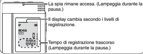 PANASONIC RR-US511 - Premere [REC/PAUSE] (La registrazione comincia). - 1