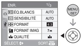 PANASONIC LUMIX DMC-FX07 - ■ Réglage de la date de voyage - 1