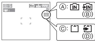 PANASONIC LUMIX DMC-FX07 - Les icônes sont affichées à l'écran: - 1