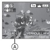 PANASONIC LUMIX DMC-FX07 - ■ Fixer la mise au point sous-marin (Verrouillage de mise au point automatique) - 1