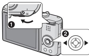 PANASONIC LUMIX DMC-FX07 - Visionnez les photos. - 1
