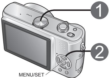 PANASONIC LUMIX DMC-TZ3 - Prendre des photos de bloc-notes (enregistrement de bloc-notes) - 1