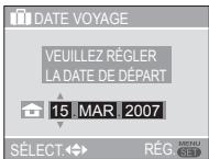PANASONIC LUMIX DMC-TZ3 - Enregister la durée des vacances (DATE VOYAGE) - 7