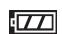 PANASONIC LUMIX DMC-TZ3 - Charge restante de la batterie - 1