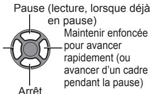 PANASONIC LUMIX DMC-TZ3 - ■Opérations pendant la lecture d'image animée - 1