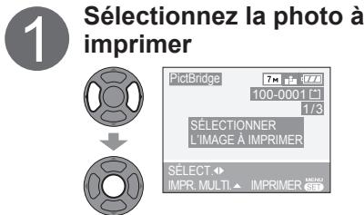 PANASONIC LUMIX DMC-TZ3 - ■Imprimer une seule photo - 1