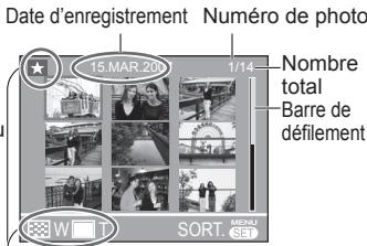 PANASONIC LUMIX DMC-TZ3 - Réglez sur l'affichage d'écrans multiples - 2