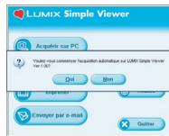 PANASONIC LUMIX DMC-FX9EG - Connectez l'appareil photo numérique au PC via le câble USB. - 1