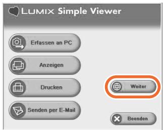 PANASONIC LUMIX DMC-FX9EG - Wählen Sie [Weiter]. - 1