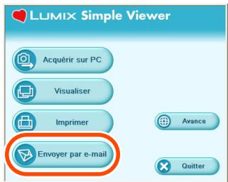 PANASONIC LUMIX DMC-FX9EG - Sélectionnez [Envoyer par e-mail]. - 1
