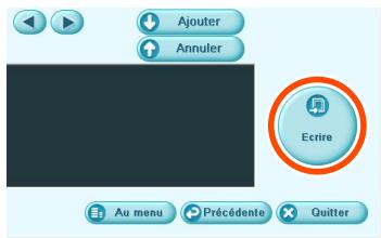 PANASONIC LUMIX DMC-FX9EG - Cliquez sur [Ecrire]. - 1
