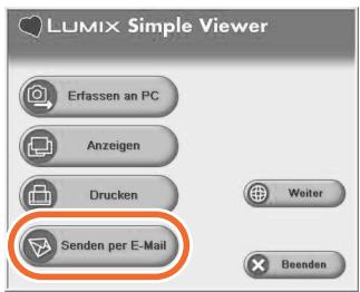 PANASONIC LUMIX DMC-FX9EG - Wählen Sie [Senden per E-Mail]. - 1