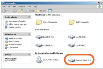 PANASONIC LUMIX DMC-FX9EG - Come acquisire le immagini senza utilizzare Simple Viewer - 1