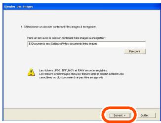 PANASONIC LUMIX DMC-FX9EG - Utilisation des images stockées dans le PC avec Simple Viewer ( Ajouter des images) - 1