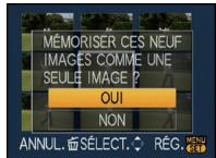 PANASONIC LUMIX DMC-FZ28 - Appuyez sur  pour selectionner [OUI] puis appuyez sur [MENU/SET]. - 1