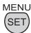 PANASONIC LUMIX DMC-FZ28 - Appuyez sur [MENU/SET]. - 2