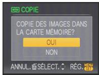 PANASONIC LUMIX DMC-FZ28 - Appuyez sur  pour selectionner [OUI] puis appuyez sur [MENU/SET]. - 1