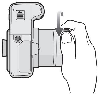 PANASONIC LUMIX DMC-FZ28 - Pour retirer le parasoleil - 1